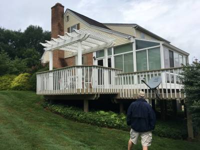 deck and screened in