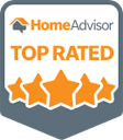 HomeAdvisor 5 Years Screened & Approved logo